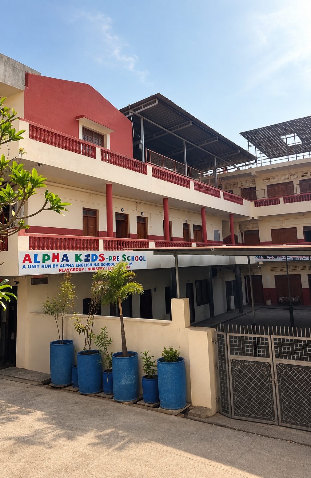 Alpha English H.S. School Campus